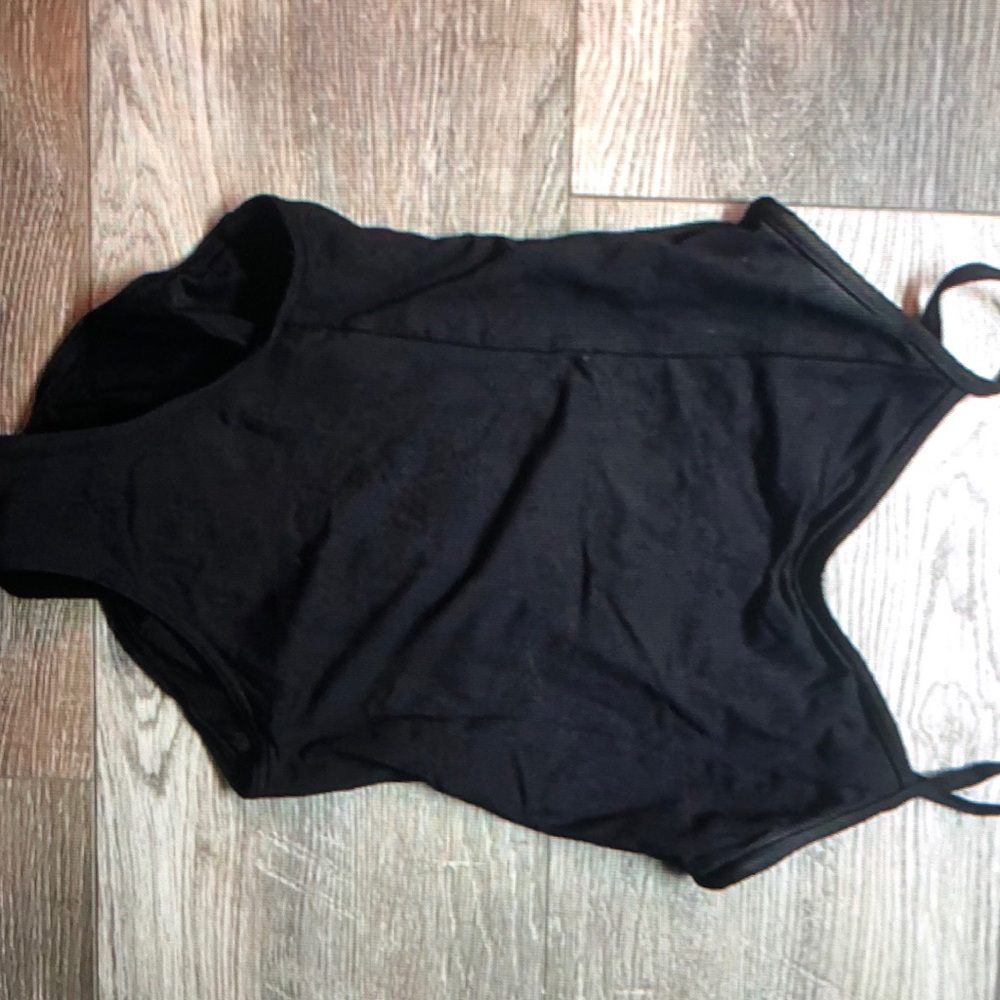 Cape zip Girls leotard excellent condition